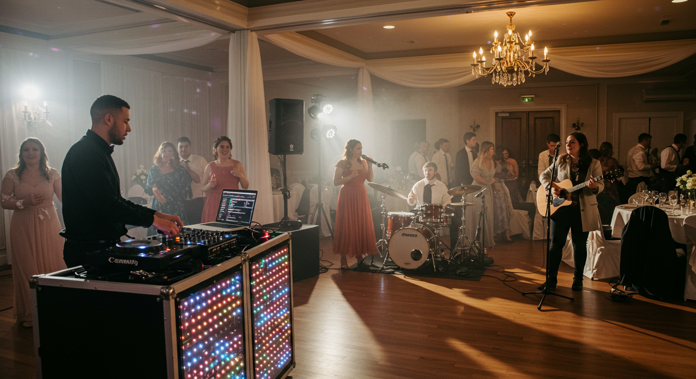 DJ czy zespół na wesele – co wybrać?