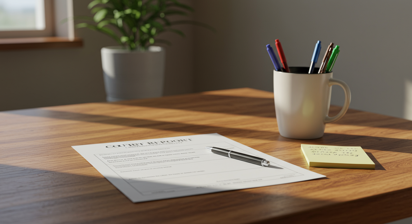 Jak napisać sprawozdanie do sądu z opieki nad dzieckiem – przewodnik